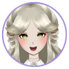 Headshot of V1 blonde marionette vtuber Razaldia